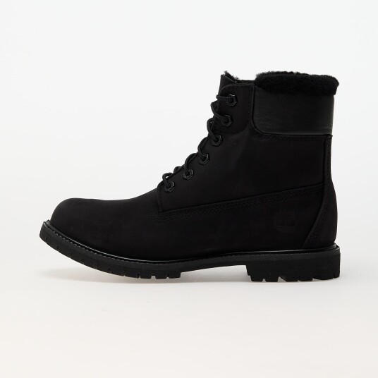 Timberland Premium 6 Inch Fur Lined Waterproof Boot   Black 36