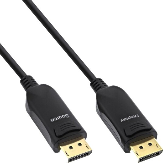 Inline 17250A 50 M Displayport Displayport Hankjønn Hankjønn 10240 X 4320 Piksler