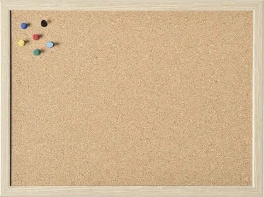 Magnetoplan 121922, Fast Korktavle, Brun, Kork, 600 X 400 Mm, 1 Stykker