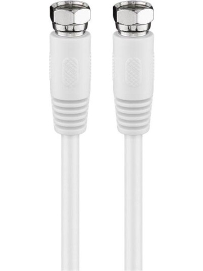 Pro SAT 80 dB Antennekabel 7,5m Dobbeltskjermet Hvit