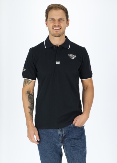 Seaside Crew Piké Dk. Navy L Piketrøyer