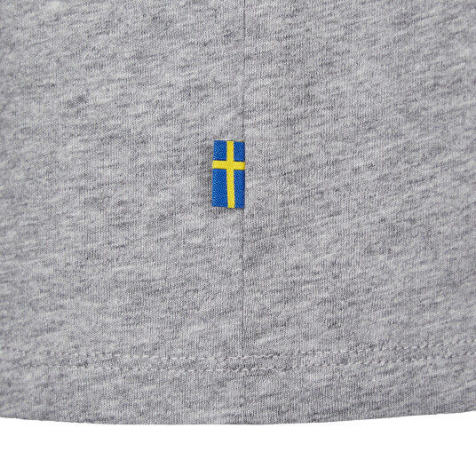 Fjellreven KIDS Fjellreven LOGO T-SHIRT GREY-MELANGE