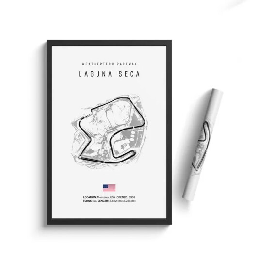 Plakat – WEATHERTECH RACEWAY / LAGUNA SECA