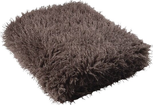 Fondaco Curly pledd 120x150 cm brun Fondaco Curly pledd 120x150 cm brun