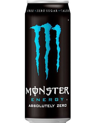 Monster Absolutely Zero 500 ml Sukkerfri Energidrikk UK Import Monster Absolutely Zero 500 ml Sukkerfri Energidrikk UK Import