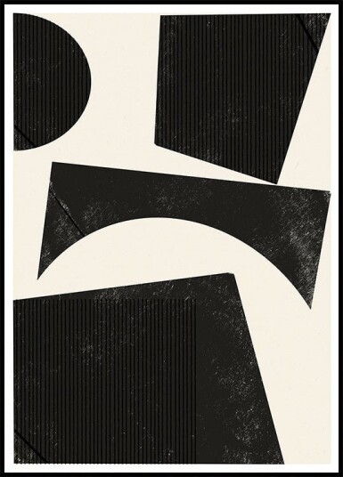 Geometric Harmony Plakat Plakat / 100x150cm