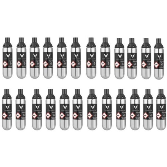 Coravin Pure gasspatroner 24 stk 6,5g/21 ml sølv Coravin Pure gasspatroner 24 stk 6,5g/21 ml sølv