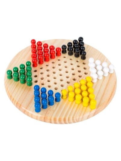 Small Foot Halma Wooden Board Game Small Foot Halma Wooden Board Game