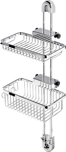 Iris Twin 50 cm forkrommet