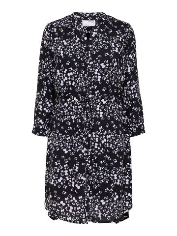 Selected Femme Damina 7/8 Aop Dress Black 34