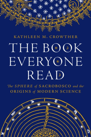 The Book Everyone Read  The Sphere of Sacrobosco and the Origins of Modern Science