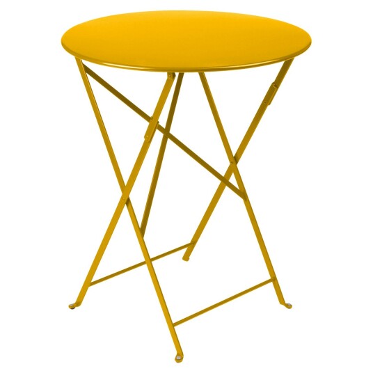 Fermob Fermob Bistro Bord Ø60 cm Honey Matte Fermob Fermob Bistro Bord Ø60 cm Honey Matte