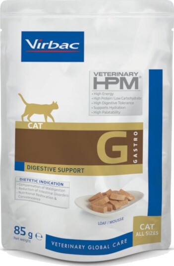 Virbac Våtfôr Veterinary Cat Hpm Digestive Support 24 X 85 G
