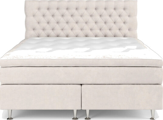 Celine Sengepakke 180x200 cm Beige/Fløyel