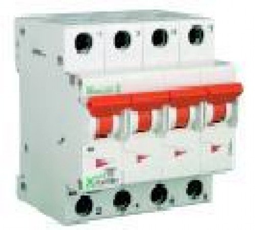 Automatsikring, 4-pol, kvikk, 63A, PLSM-B63/4
