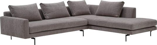 Wendelbo Edge V2 Modulsofa 11+33 Myk 3/ Sort Wendelbo Edge V2 Modulsofa 11+33 Myk 3/ Sort