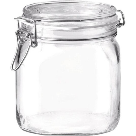 Bormioli Rocco  Glasskrukke 1L klar