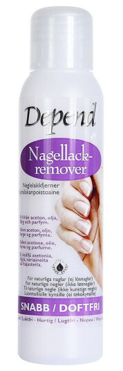 Depend Nail Polish Remover 100 ml Neglelakksfjerner Depend Nail Polish Remover 100 ml Neglelakksfjerner