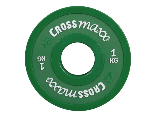 Crossmaxx ELITE Fractional Vektskive 1 kg Green Crossmaxx ELITE Fractional Vektskive 1 kg Green