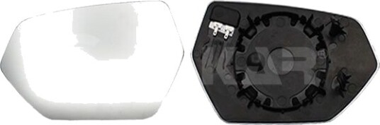 Speilglass, ytterspeil ALKAR 6431074 Speilglass, ytterspeil ALKAR 6431074