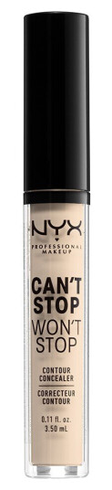 NYX Professional Makeup Cant Stop Wont Stop Concealer 1.5 Fair