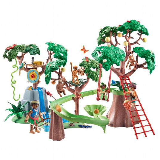 Playmobil Wiltopia  En Tropisk JungelLekeplass   Playmobil Wiltopia 71142