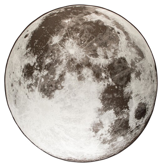 Zuiver Moon Utendørs teppe - Stone Grey, Ø280 Unoliving