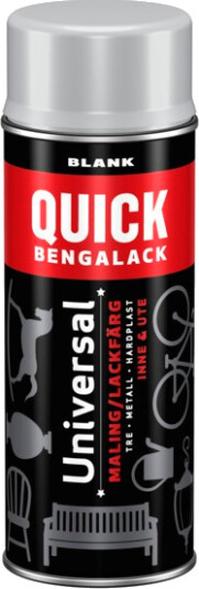 Quick Bengalack Spray Pastellgrå Blank 400ml Quick Bengalack Spray Pastellgrå Blank 400ml