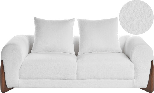 2 seters sofa Vinliden Hvit