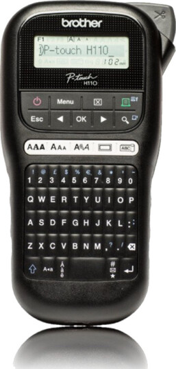 BROTHER PT-H110 ETIKETTSKRIVER TRERMISK OVERFØRING 180 X 180 DPI TZE QWERTY BROTHER PT-H110 ETIKETTSKRIVER TRERMISK OVERFØRING 180 X 180 DPI TZE QWERTY