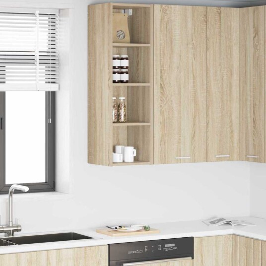  Hengende skap Riga Sonoma eik 30 x 29,5 x 100 cm Konstruert tre
