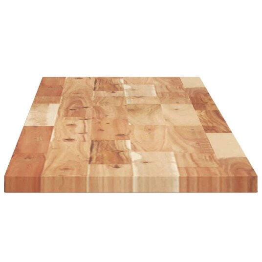  Flytende hyller 3 stk 140x30x2 cm oljebehandlet heltre akasie