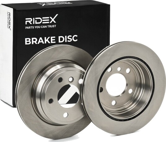 RIDEX 82B1224 Bremseskive