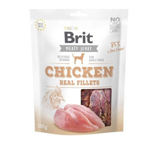 Brit Care Meaty Jerky Chicken Fillets (200 G)