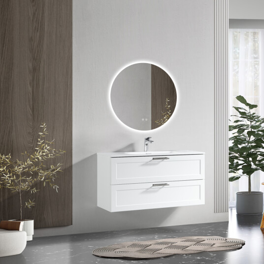 LIND COMFORT 120 BADEROMSMØBEL HVIT