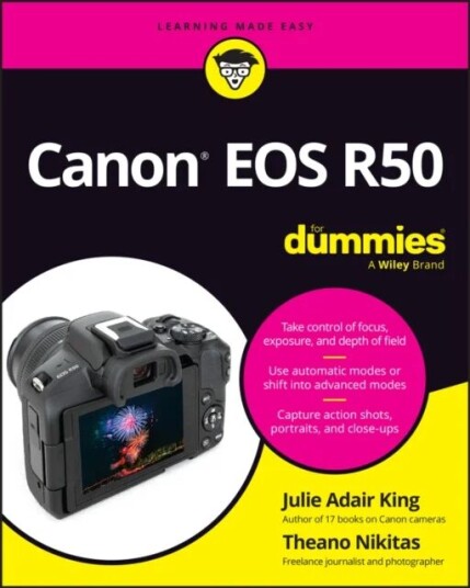Canon Eos R50 For Dummies Av Julie Adair (Indianapolis Indiana) King