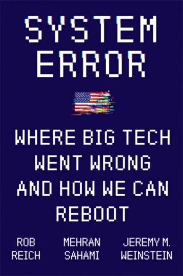 System Error Av Jeremy Weinstein, Rob Reich, Mehran Sahami