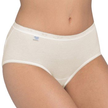 Sloggi Truserødam Basic Midi Vanilje bomull 40 Dame