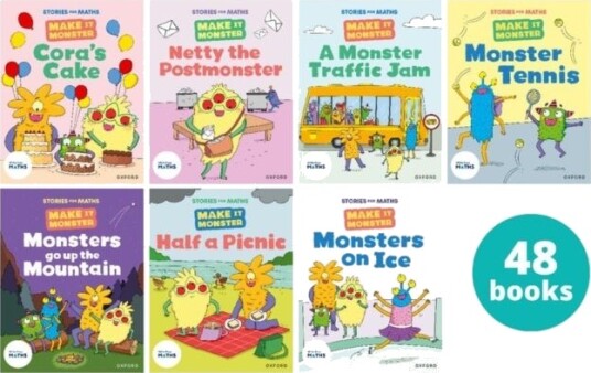 Stories for Maths: KS1: Make it Monsters 48 book pack
