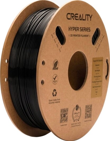 Creality Creality Filament Hyper Petg 1 Kg 1.75 Mm Svart (3301030043)