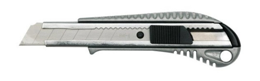 Vorel Brytebladkniv 18mm med Metallføring - Håndverktøy