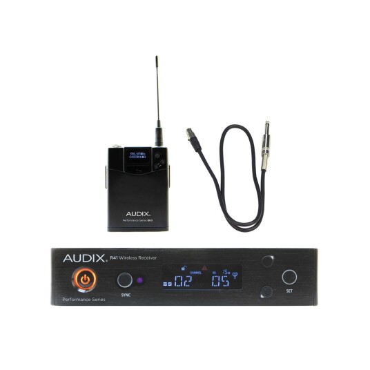 Audix Ap41 Trådløst System For Gitar Bånd B = 554mhz-586mhz Audix Ap41 Trådløst System For Gitar Bånd B = 554mhz-586mhz
