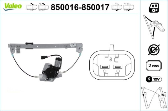 Vindusheis VALEO 850016