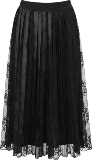 Ermanno Scervino Dame Skjørt Svart S, Ermanno Scervino Dame Skjørt Svart S,