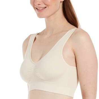 Magic BH Comfort Bra Bamboo Krem XX-Large Dame