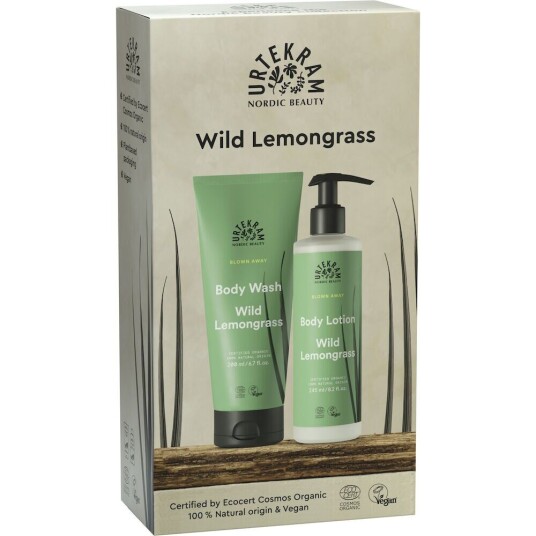 Urtekram Blown Away Giftbox Wild Lemongrass Body Care Urtekram Blown Away Giftbox Wild Lemongrass Body Care
