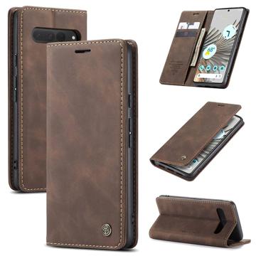Caseme 013 Series Google Pixel 7 Pro Lommebok-deksel Kaffe