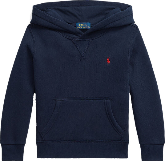 Ralph Lauren Kids Fleece Hoodie Navy 109-116 Ralph Lauren Kids Fleece Hoodie Navy 109-116