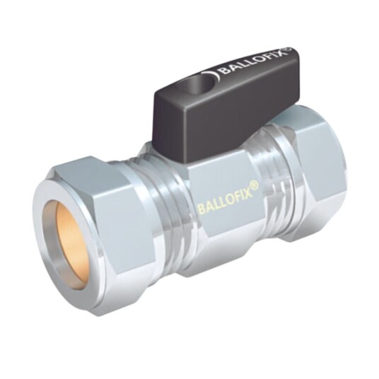 Broen Ballofix Kuleventil Kompresjon med Grep 10x12mm