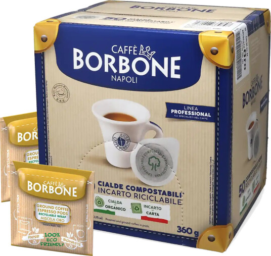 Caffè Borbone | Oro Resirkulerbar innpakning 50 E.S.E. pods